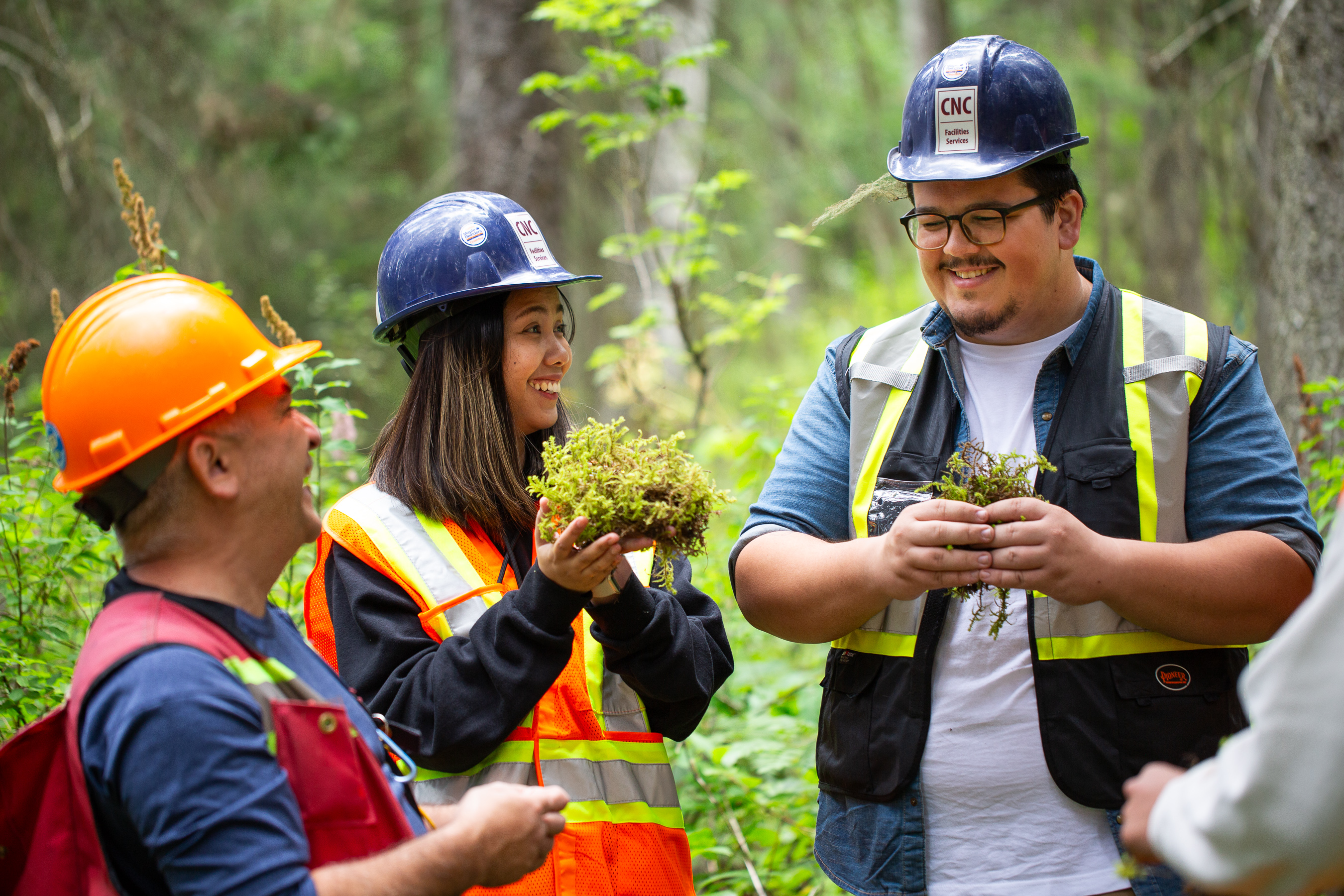 NRFT students in the field